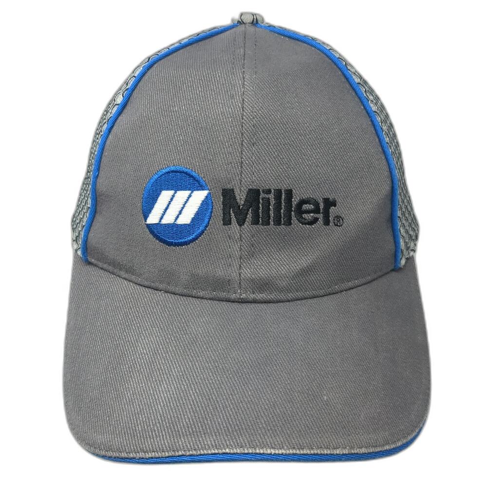 Promotional Designs Inc Baseball Cap Gray One Size Miller Electric Mesh Back hat